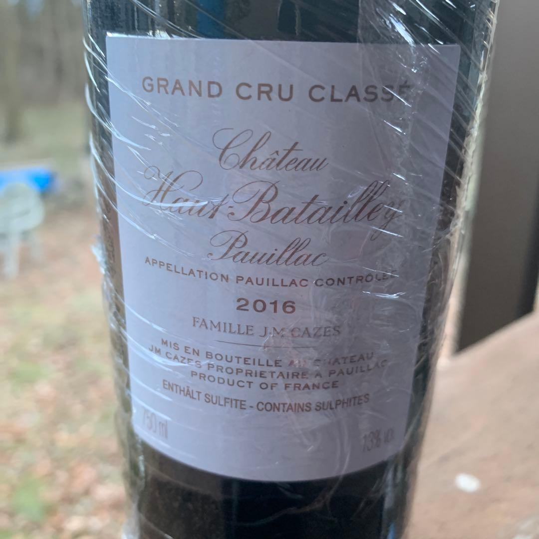 シャトー　オー　バタイエ　2016　PP92