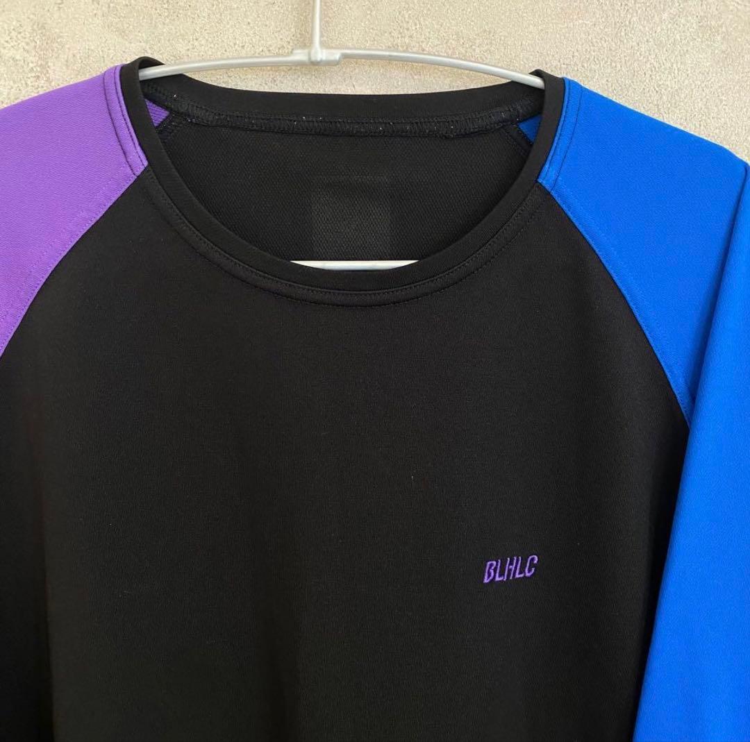 【希少品】3tone blhc cool long tee M 黒