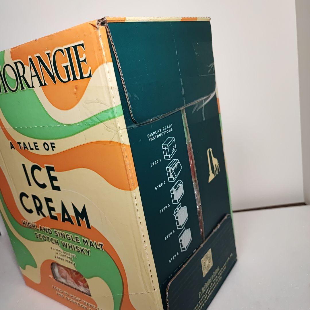 グレンモーレンジ　アイスクリーム 700ml 46％　6本　1ケース未開封