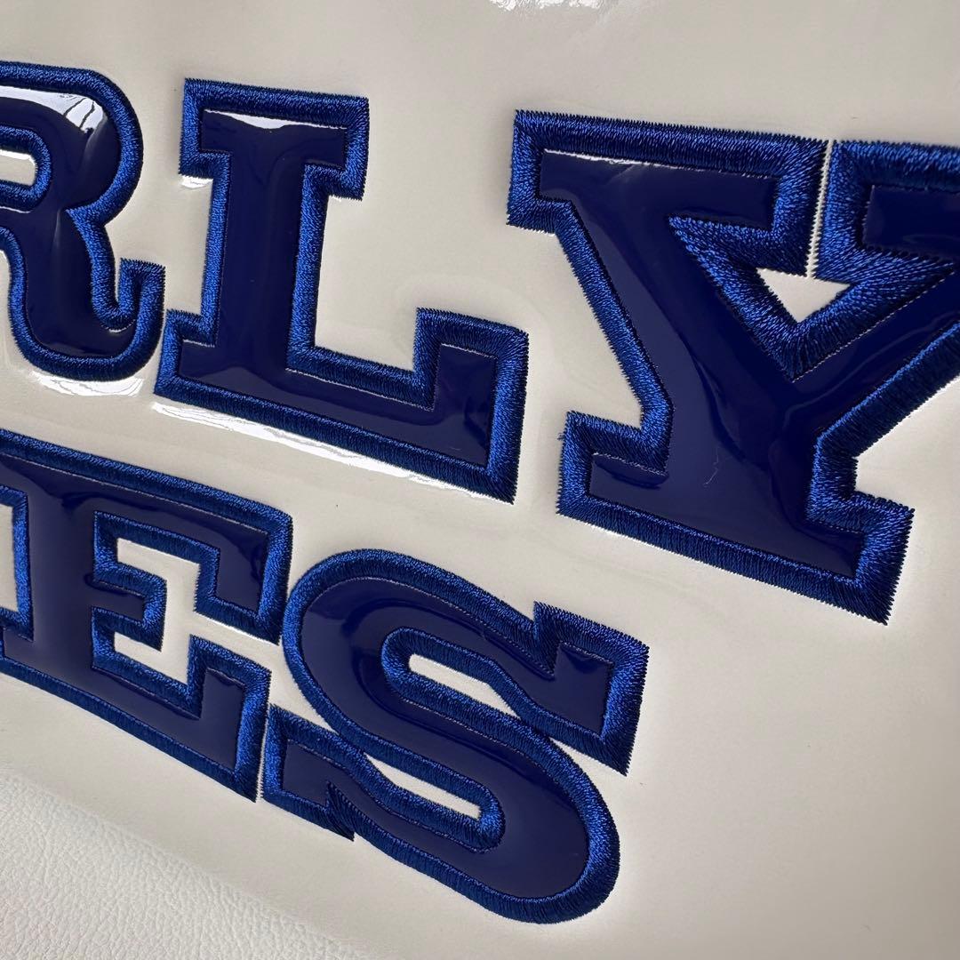 【超激レア】パーリーゲイツ　エナメル　ボストンバッグ　2way ブルー　ホワイト