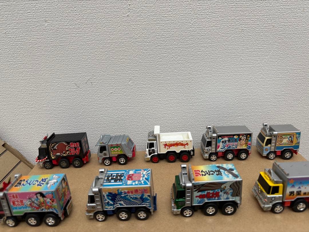 トラック野郎　チョロQ 9台セット　多様なデザイン