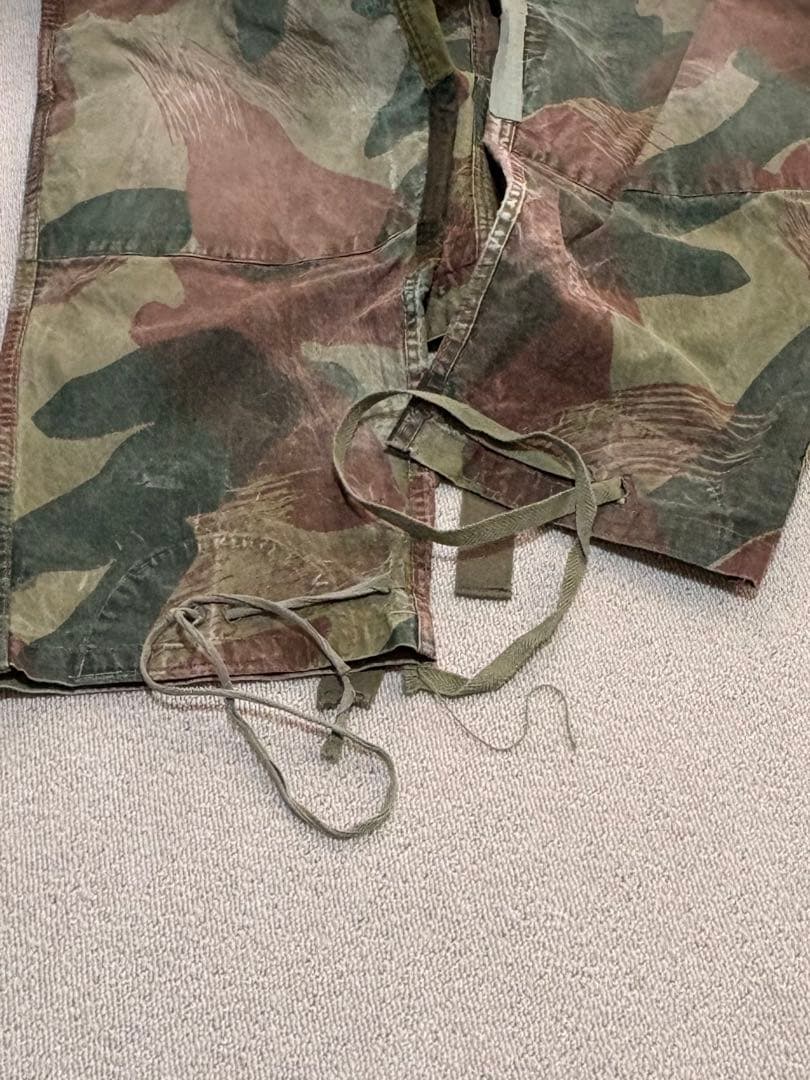 ベルギー軍　ブラッシュストロークカモ　50s