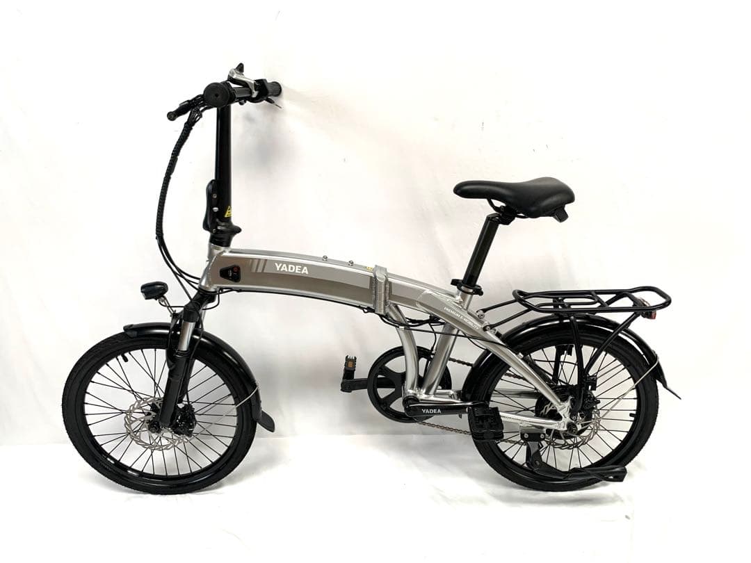 【即乘】送料無料 YADEA ディスク式MTB 折り畳み電動自転車 動作確認済