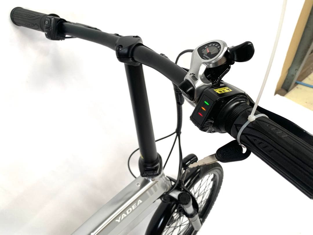 【即乘】送料無料 YADEA ディスク式MTB 折り畳み電動自転車 動作確認済