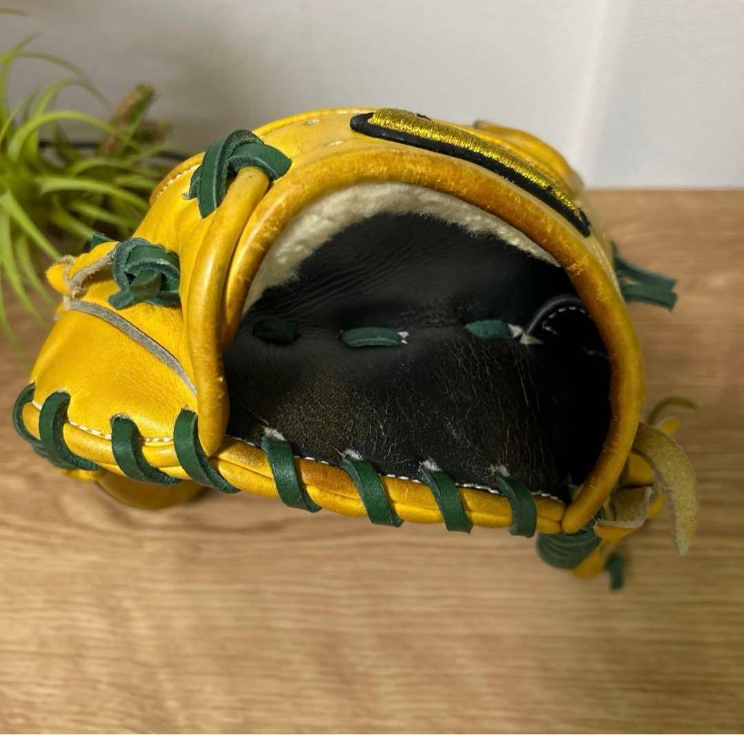 Nike 硬式キップレザーグローブ イエロー