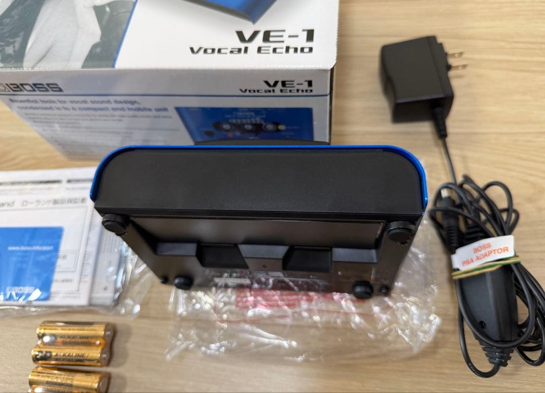 【新品同様・おまけ純正アダプター付き】BOSS VE-1 & PSA-100