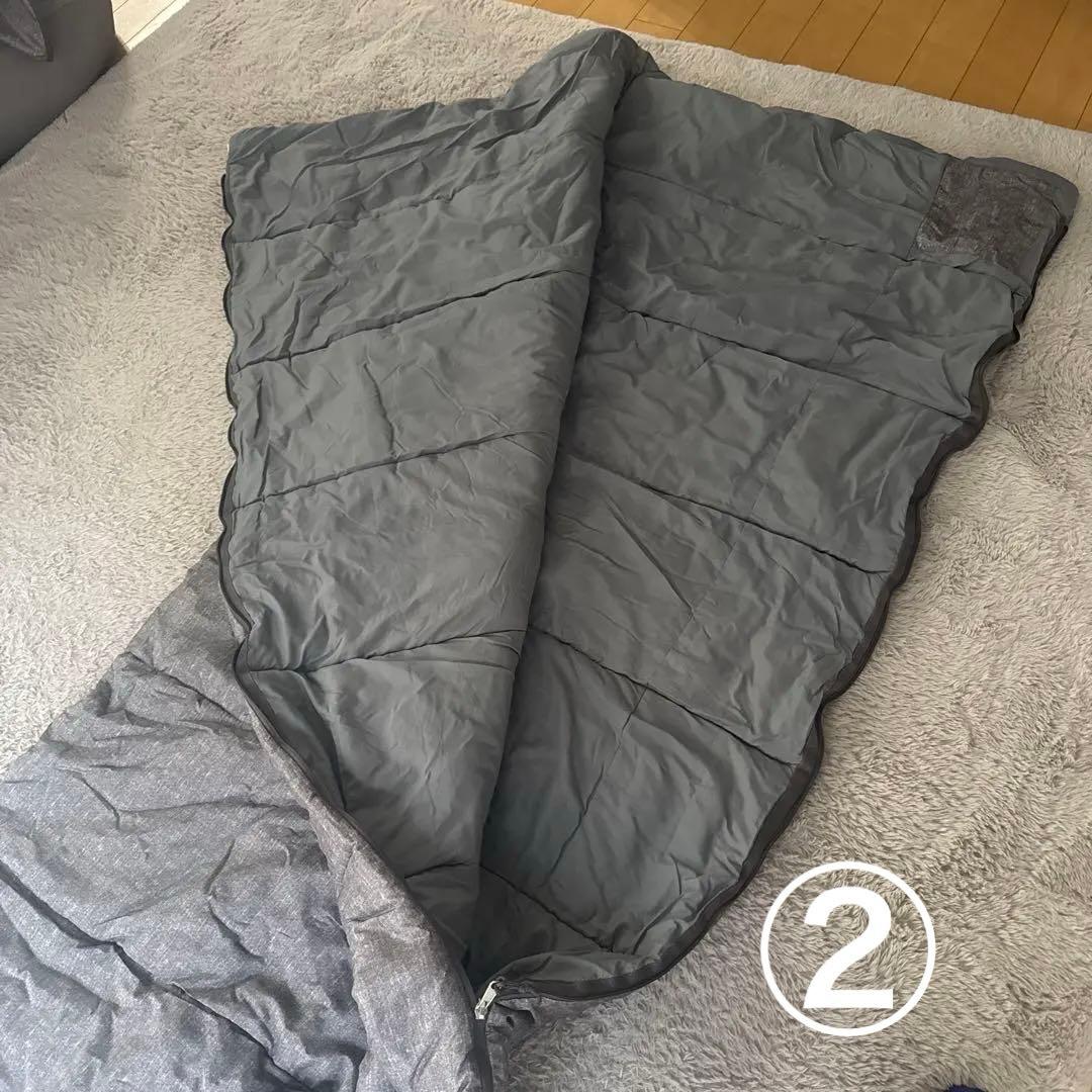 スノーピーク　エントリーシュラフ　寝袋　2個