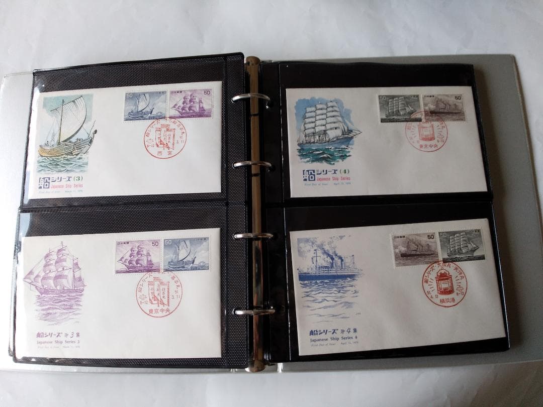 初日カバー SL 国宝 船シリーズ 他 切手コレクション 切手 59通 新品