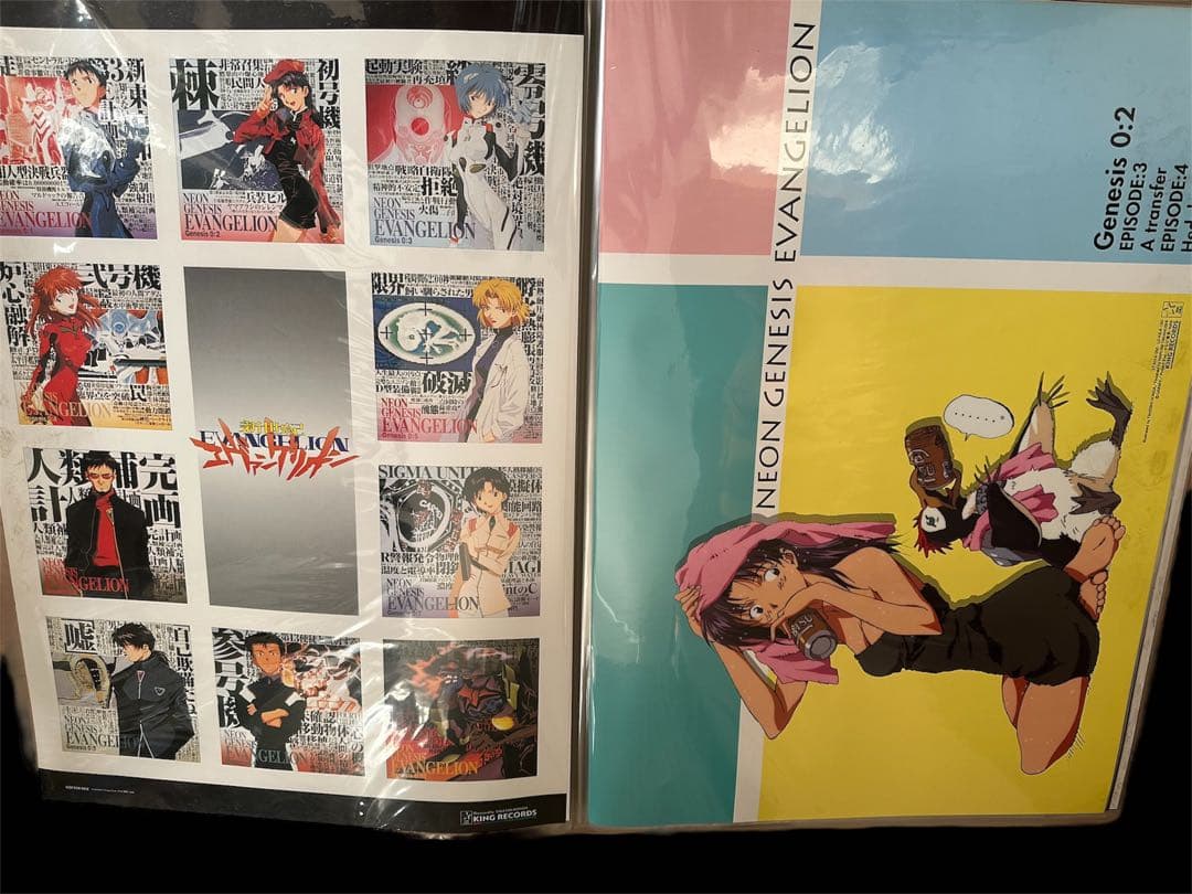 新世紀エヴァンゲリオン 特典ポスターセット　17種　チラシ　非売品　セミコンプ