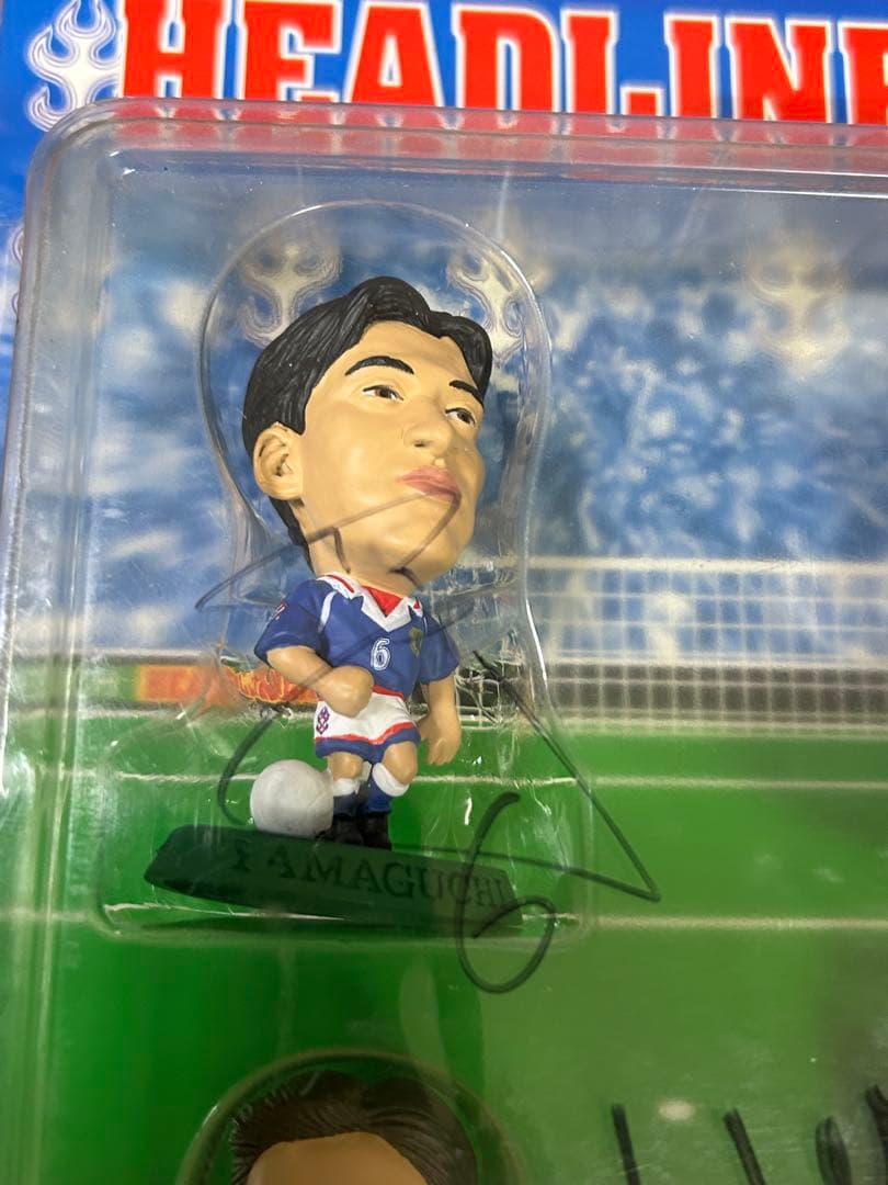 直筆サイン付　HEADLINERSサッカー日本代表フィギュアセット