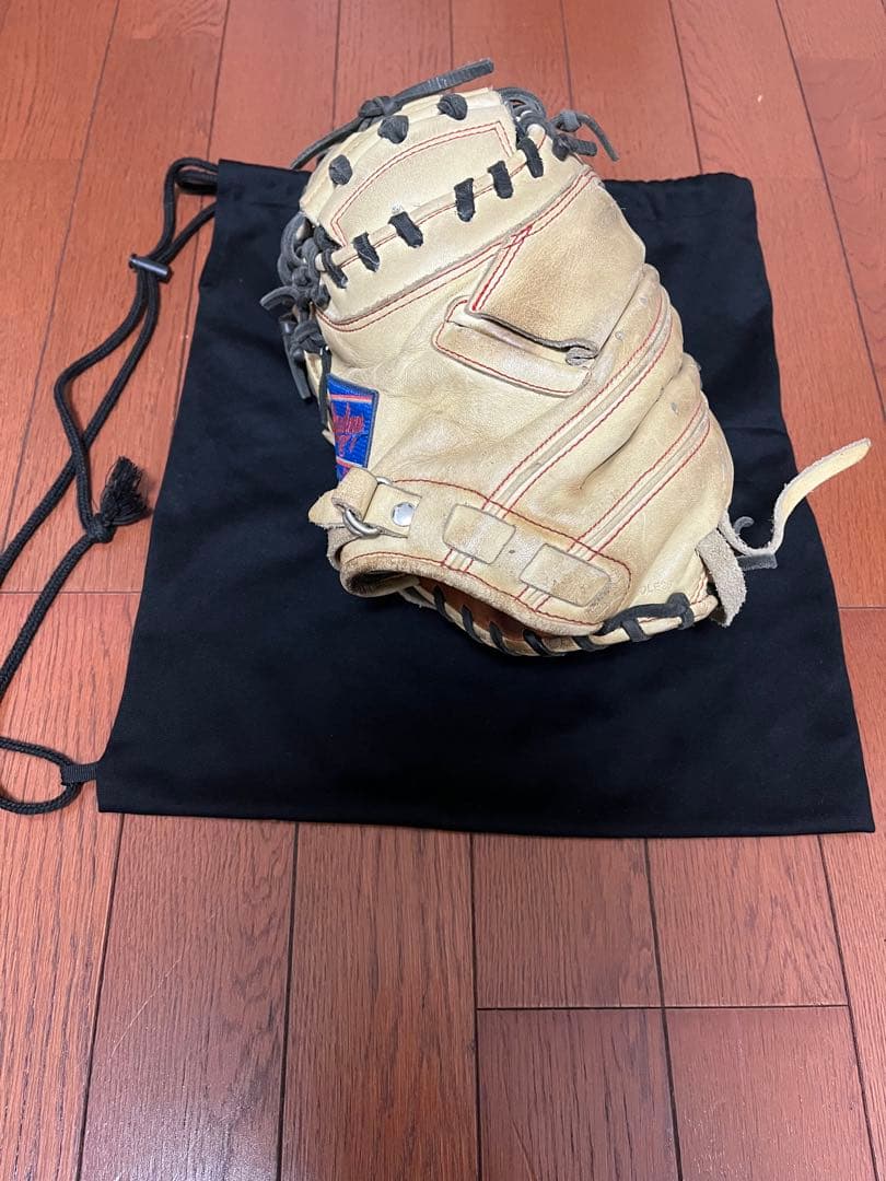 Rawlings 硬式グローブ キャメル 収納袋付き