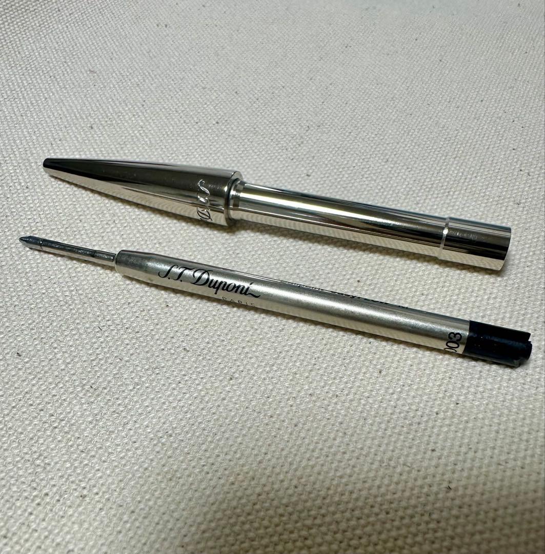 S.T. Dupont ホワイト コンポジットボールペン