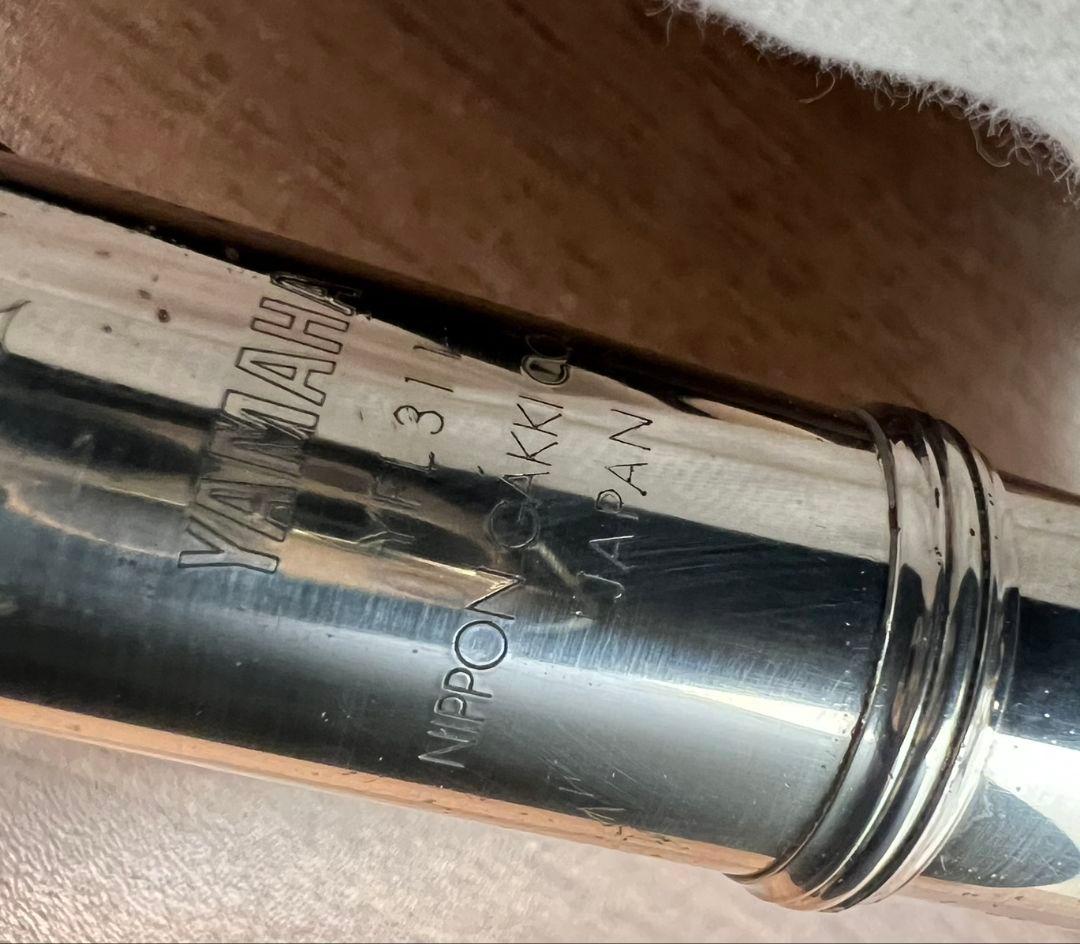 YAMAHA ヤマハ フルート YFL311 頭部管　SILVER 刻印