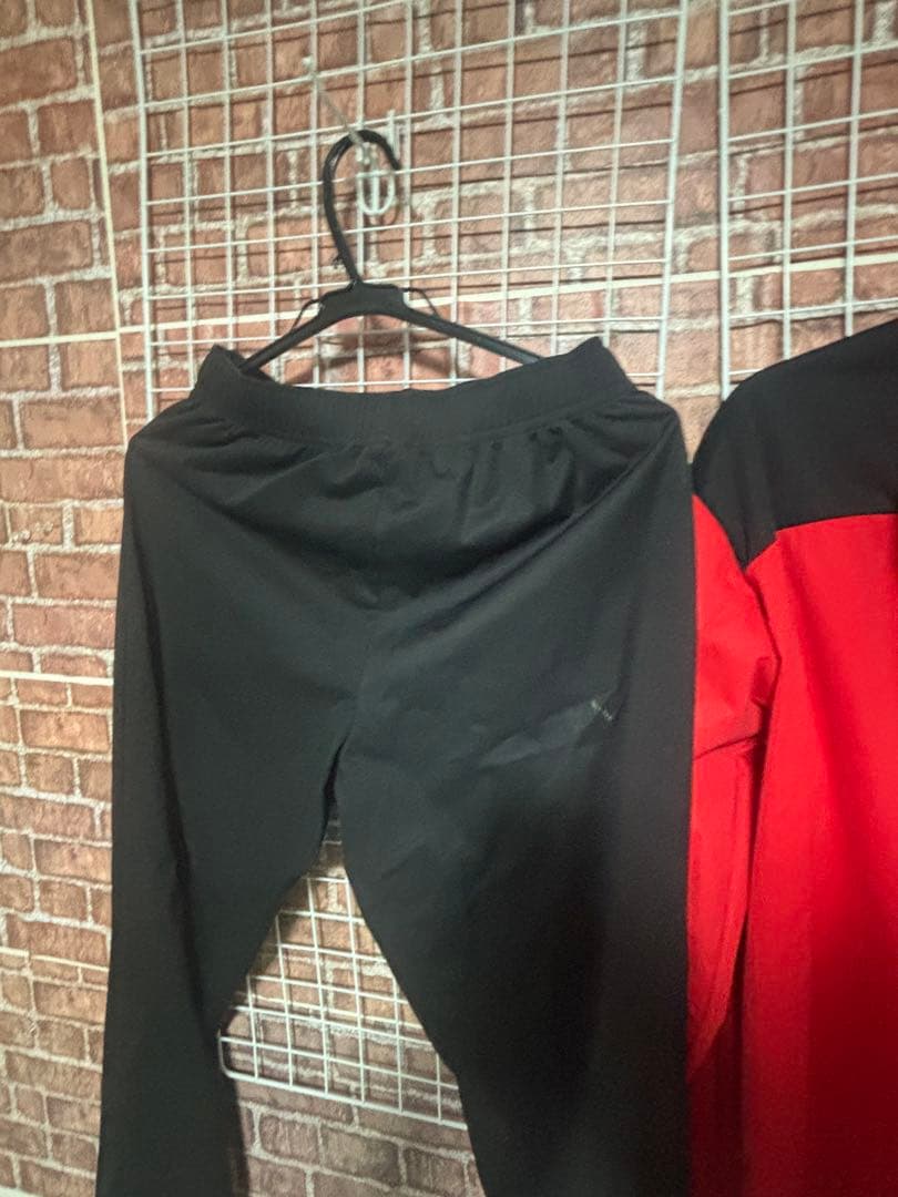 Mizuno ジャージ上下セット レッド/ブラック