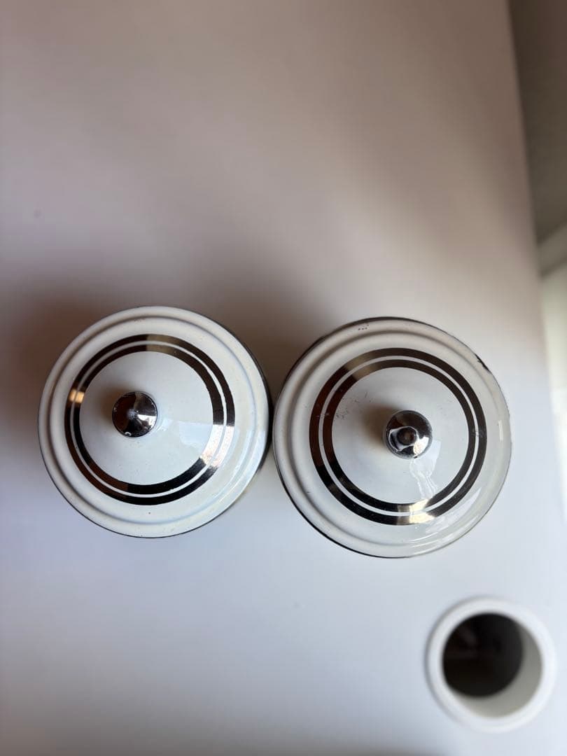 JAPY ホーローキャニスター cafe アンティークフランス ジャピー