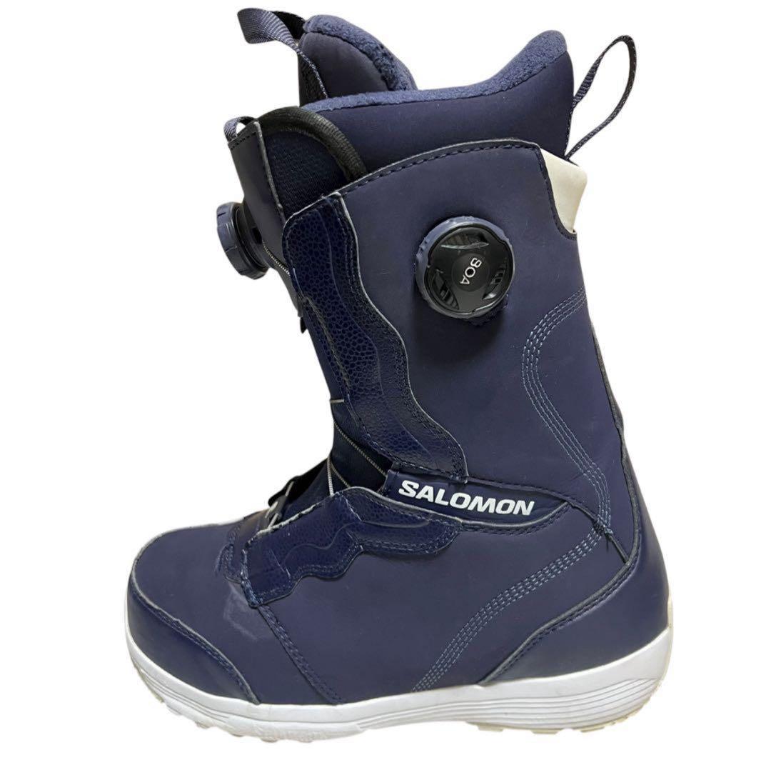 【良品】 スノーボードブーツ ダブルBOA IVY BOA 24 SALOMON