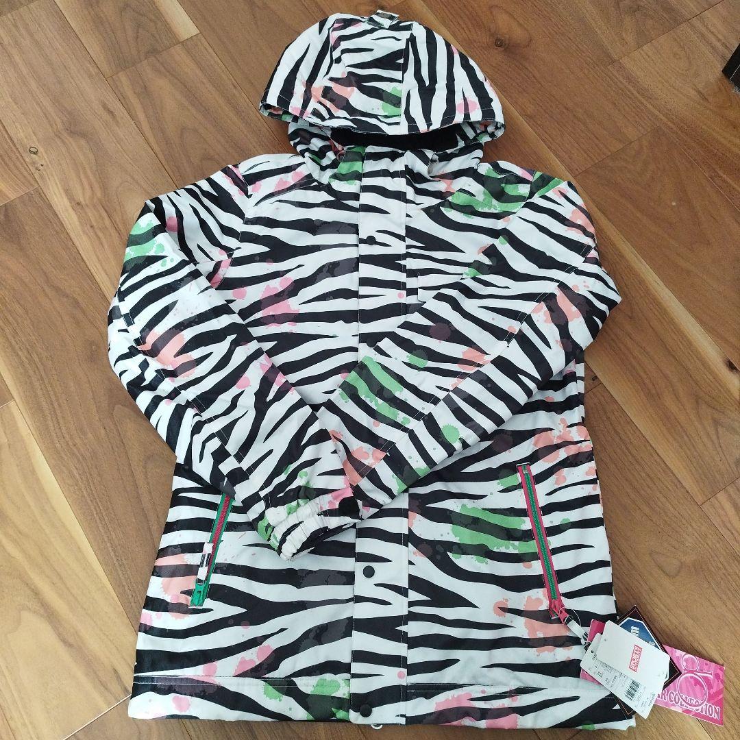 【大幅値下げ！！】op オーピー新品未使用 ウェア スノボ アニマル柄 ゼブラ