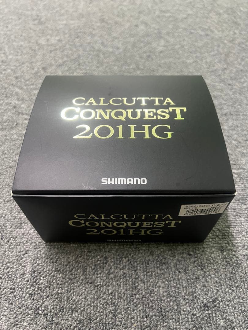 シマノ　15カルカッタコンクエスト201HG 美品