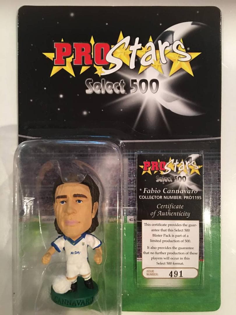 コリンシアン・セレクト500【ファビオ・カンナバーロ＊パルマ/アウェイ】×３体