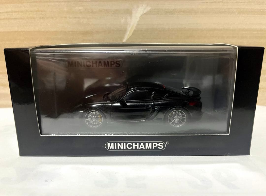 PMA 1/43 ポルシェ ケイマン GT4 2016 ブラック メタリック