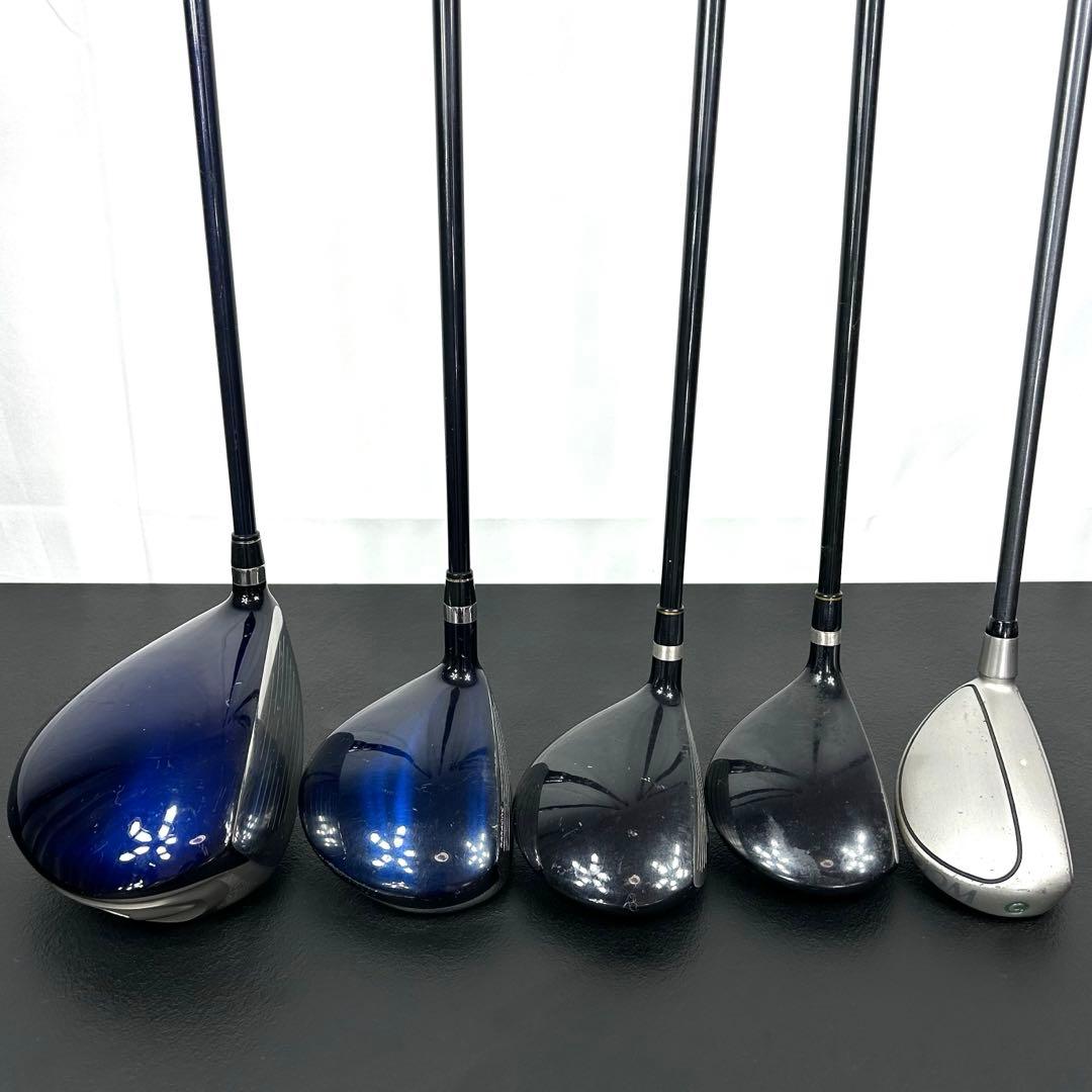 本格派 メンズゴルフクラブ 12本 フルセット ゴルフセット ツアステ お試し品