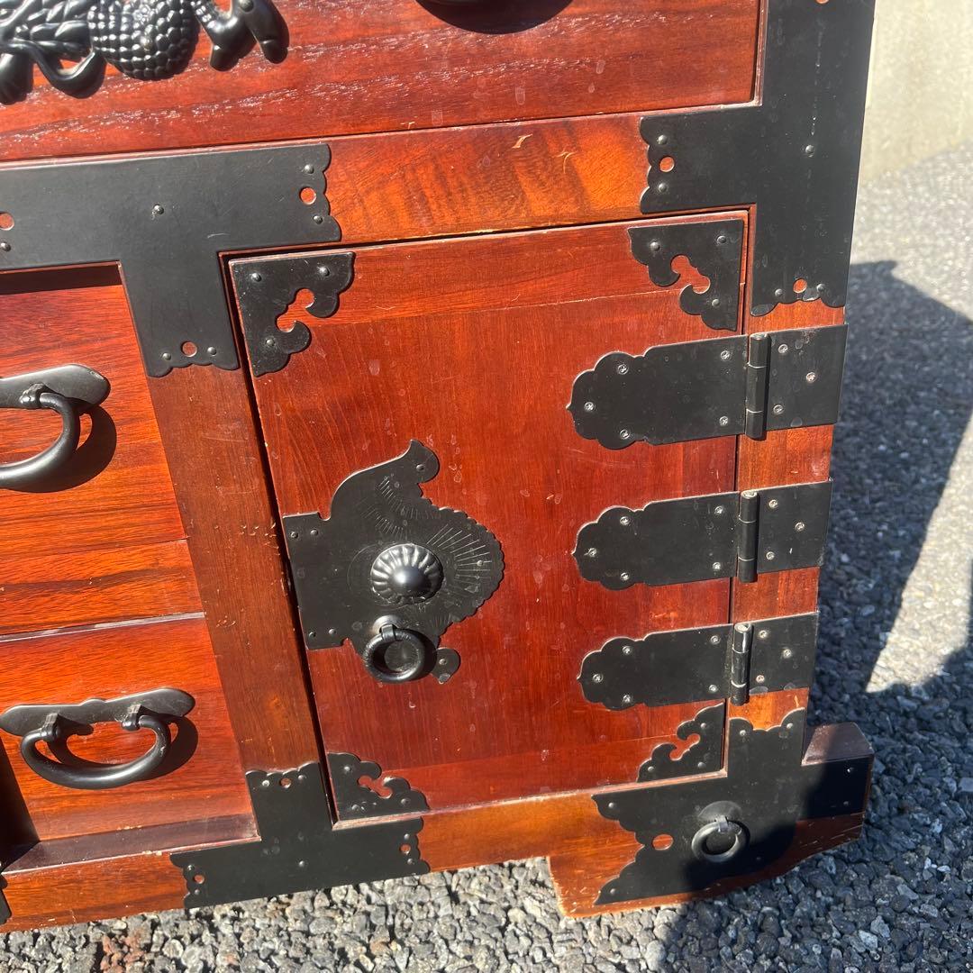 民芸調家具 和箪笥 からくり箪笥 インテリア 昭和レトロ 和 アンティーク