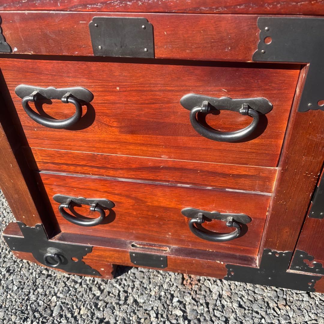 民芸調家具 和箪笥 からくり箪笥 インテリア 昭和レトロ 和 アンティーク