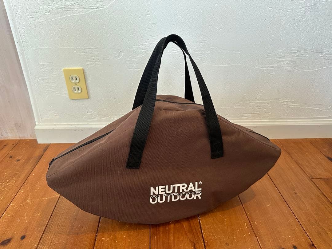 neutral outdoor ワンポールテント用折り畳み丸テーブル