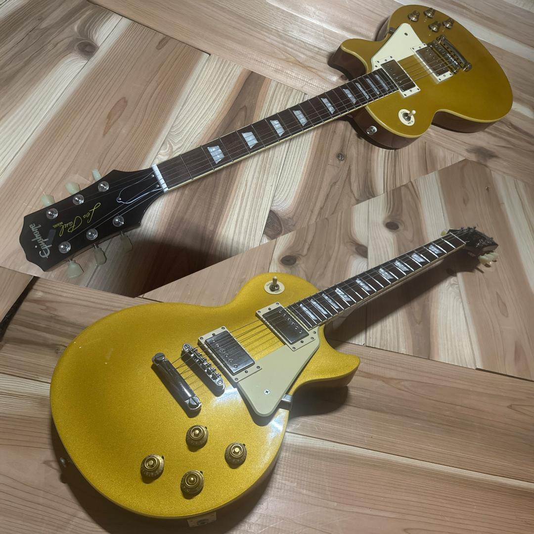 た*ま様 Epiphone Les Paul Standard Goldtop青