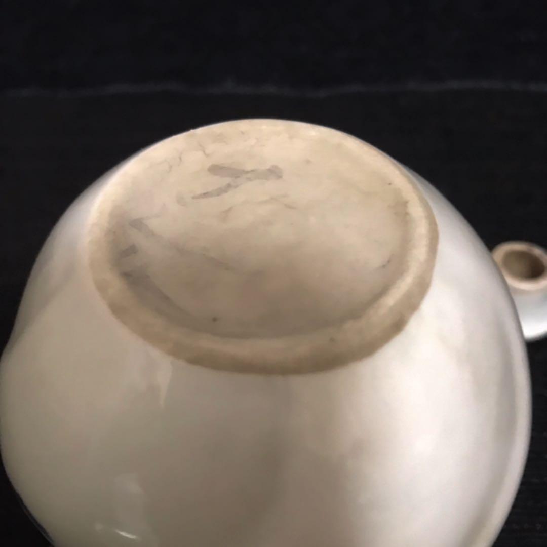 茶人宅からの蔵出品　染付小壺　振出　時代保証品