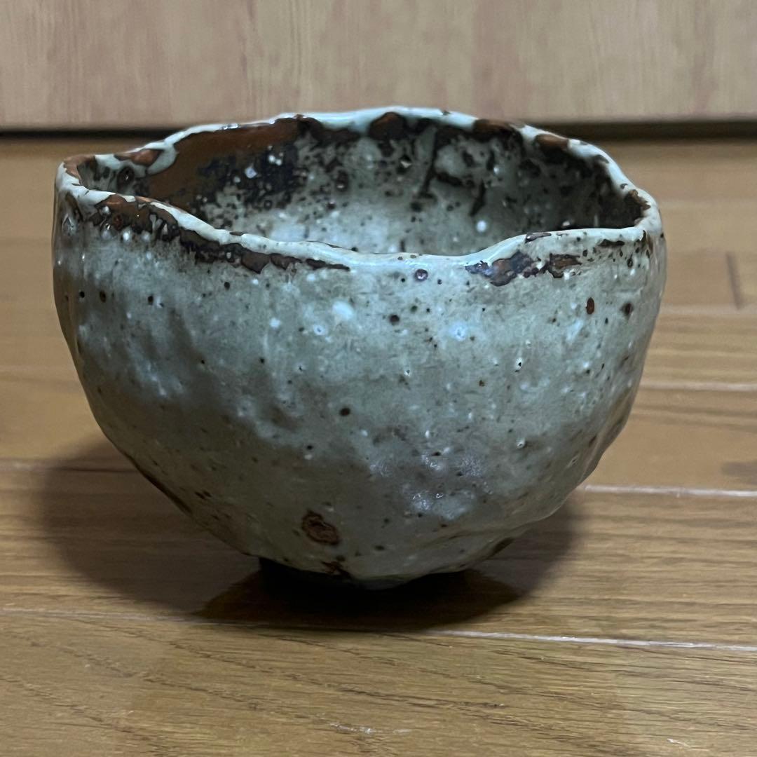 た*い様 【10000円スタート可】川喜田半泥子 共箱 茶碗　銘　かち鳥