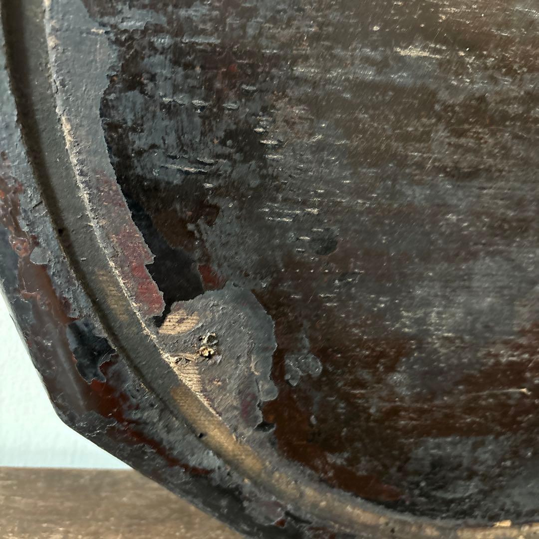 李朝十二角膳天板その63検:古道具.骨董品.韓国骨董. Antique.酒器盆.