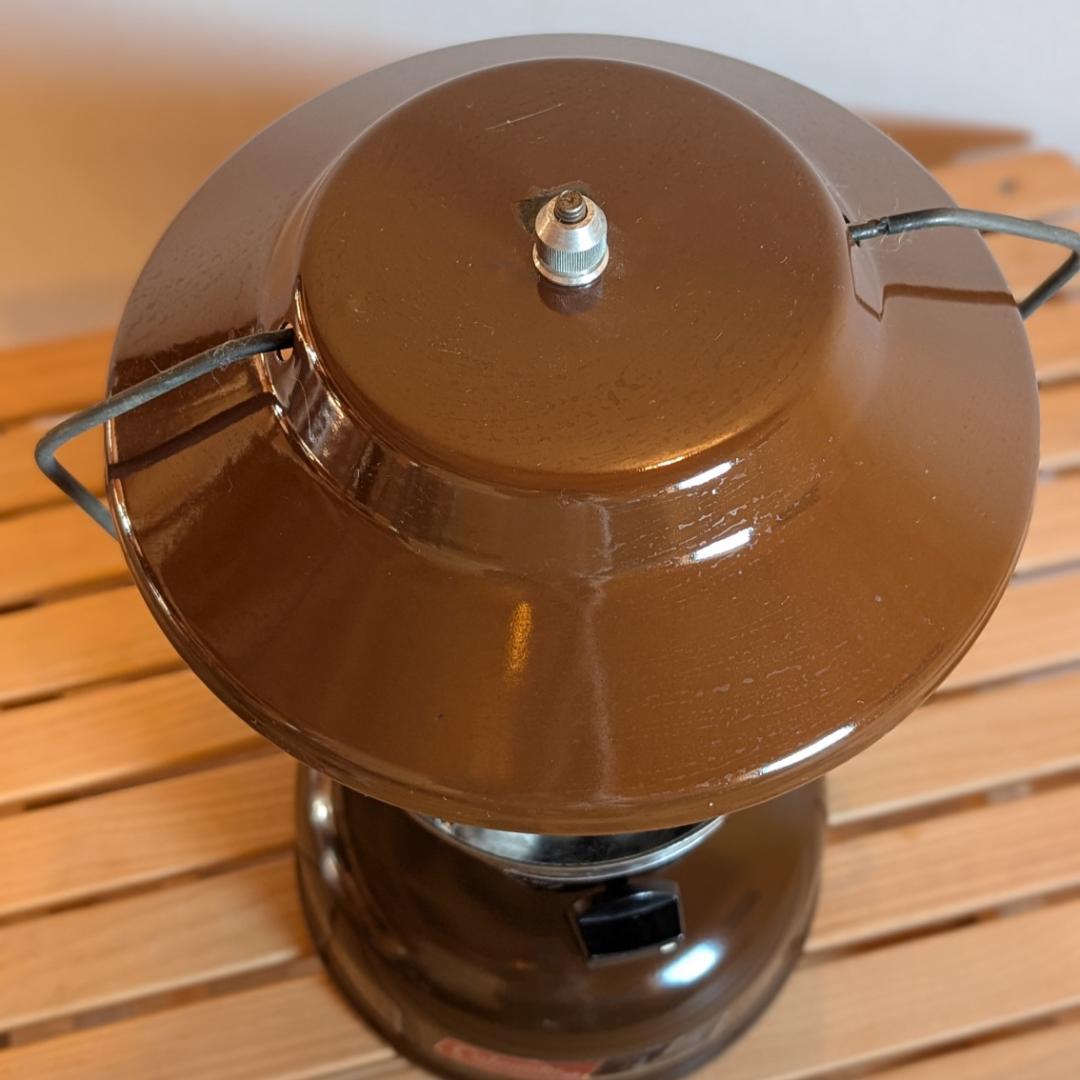【チャ】　ビンテージ Coleman 275 ランタン ブラウン