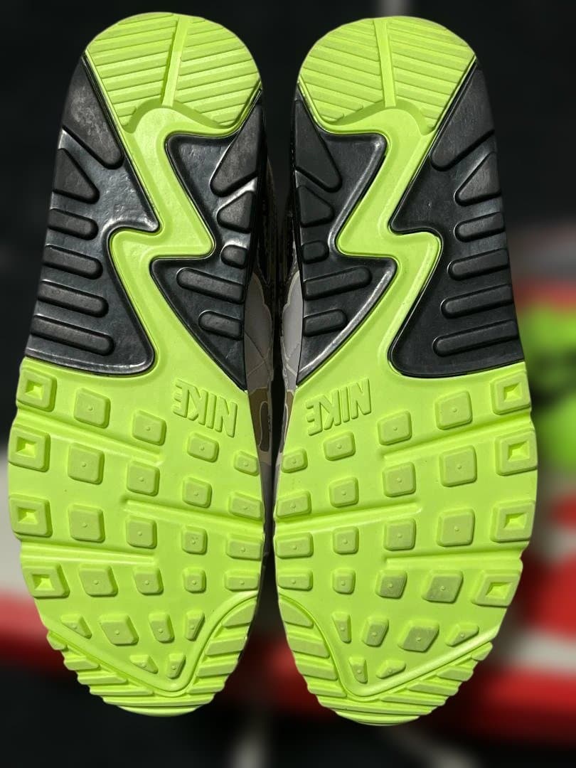 Nike Air Max 90 カモフラージュ/ライムグリーン