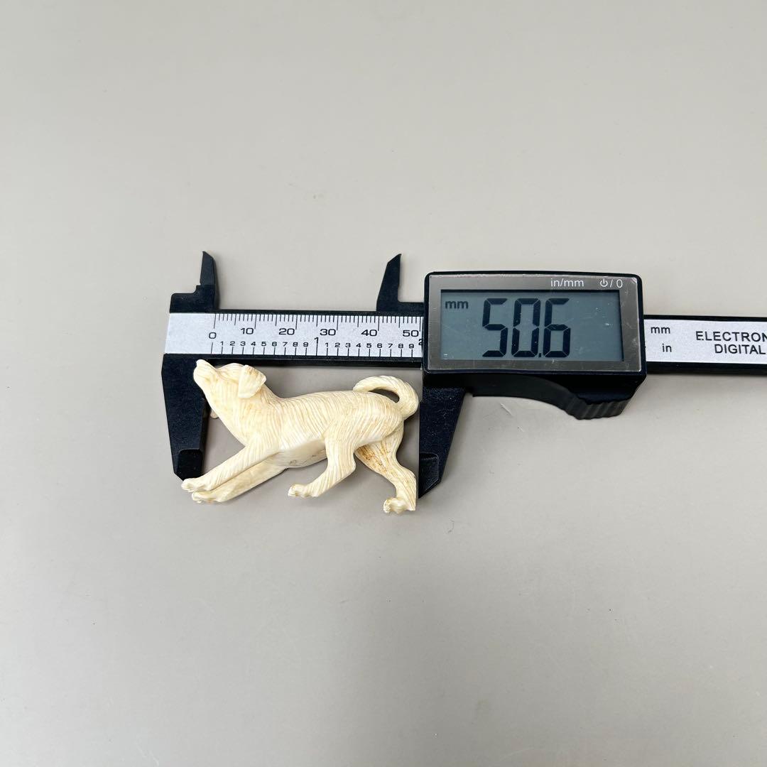 犬の彫刻 3体セット彫刻極上根付天然素材アンティーク骨董飾り物古美術置物細密細工