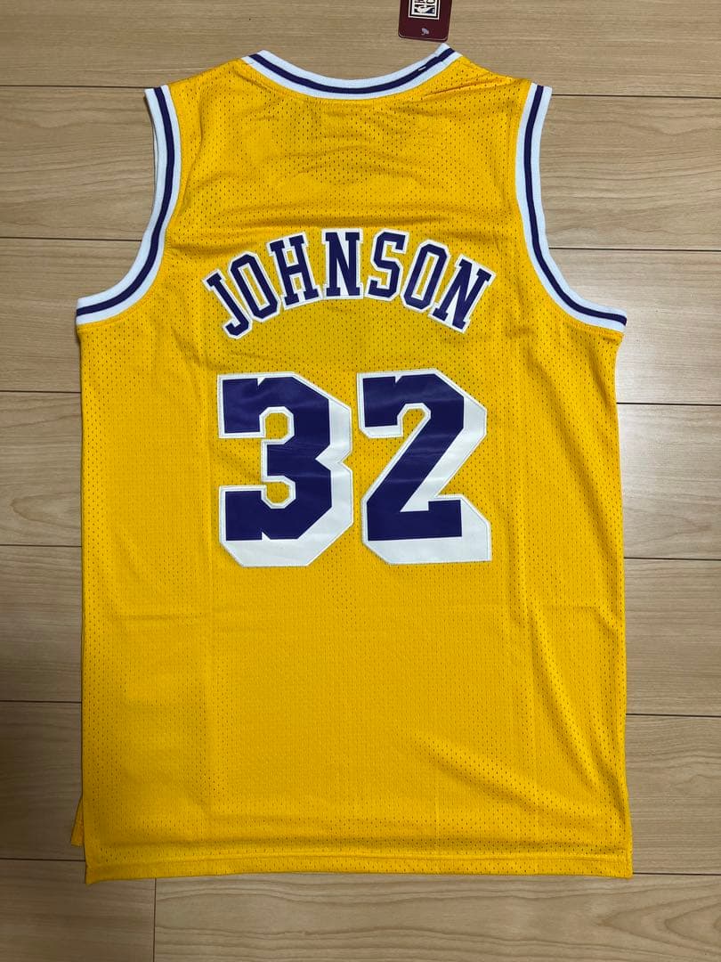 レイカーズ マジック・ジョンソン ユニフォーム 32番 Lサイズ NBA 正規品