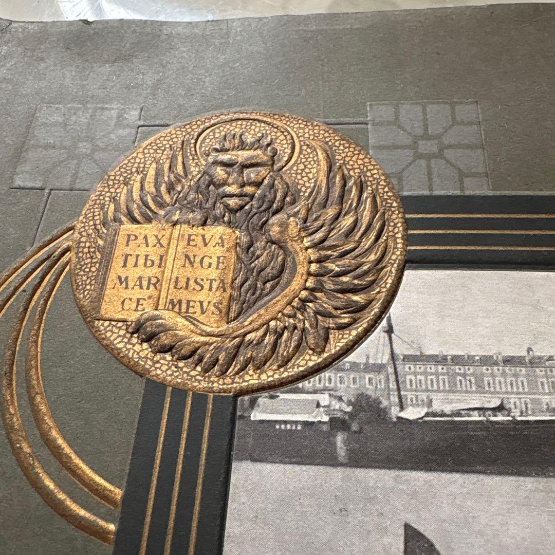 イタリア　アンティーク　ヴィンテージ　フォトアルバム　写真集　ヴェネツィア