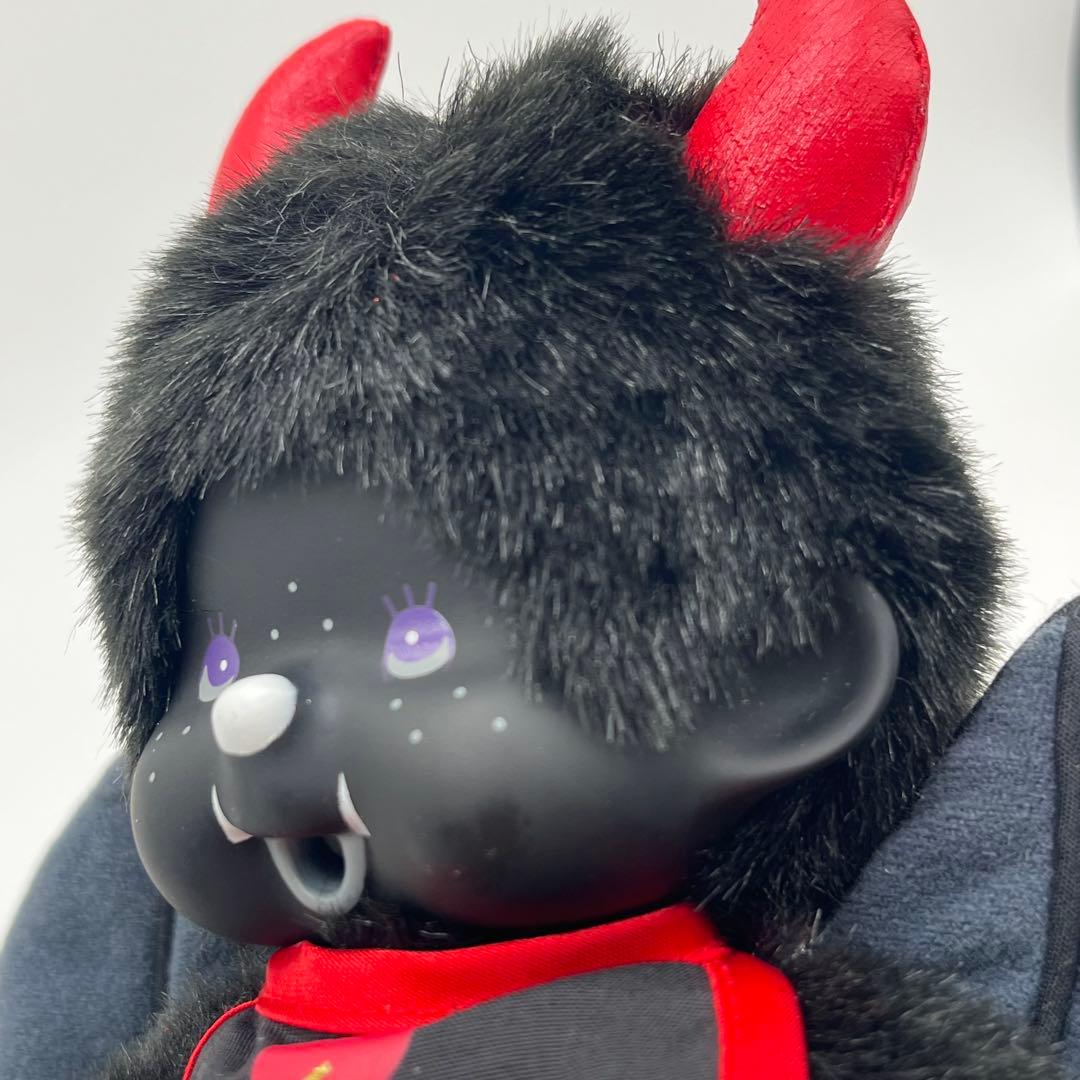 【タグ付】デビル 悪魔　モンチッチ ぬいぐるみ　ブラック 限定　セキグチ