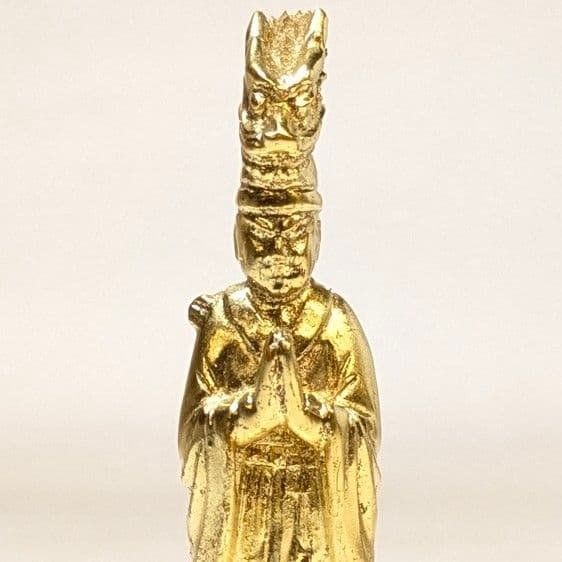 【さらに値下げ・新品】 八大龍王　総金箔仕上げ　高さ約9.8cm　八王　八大竜王
