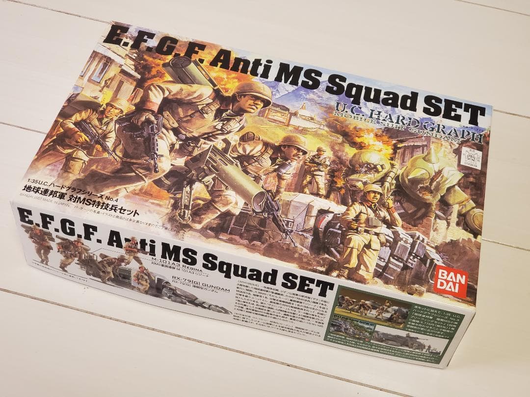 U.C.ハードグラフ 地球連邦軍 61式戦車5型 セモベンテ隊 & 対MS特技兵