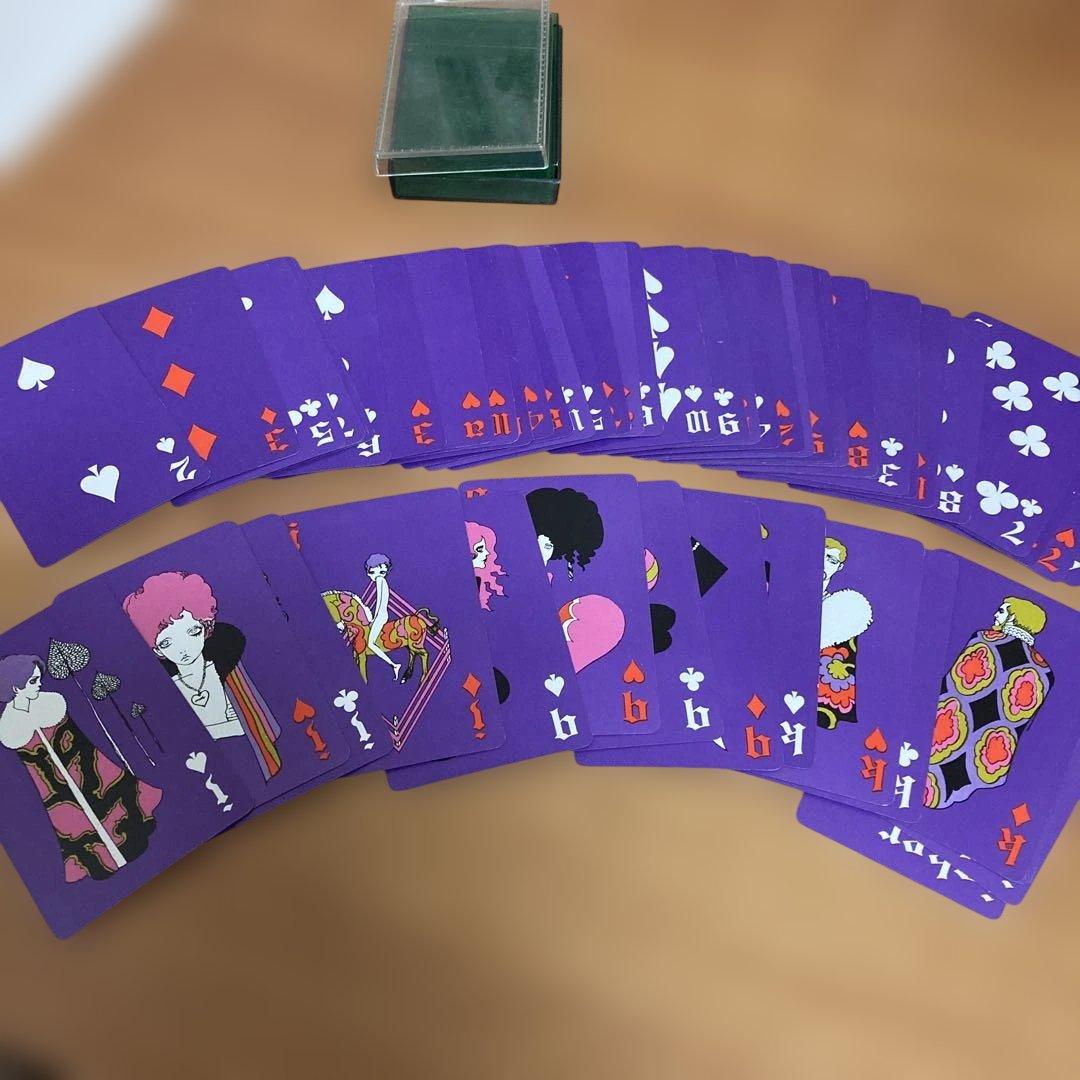 希少　宇野亜喜良　当時モノトランプ　完美品　オマケ付き