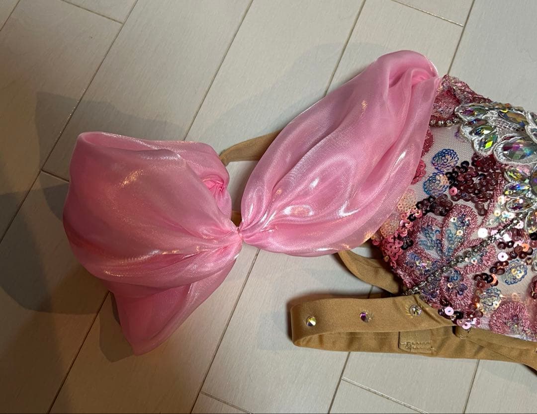 makaronベリーダンスピンク衣装