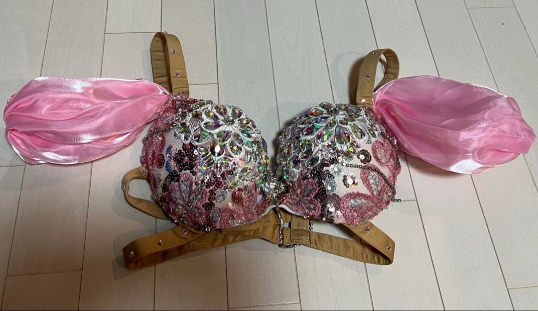 makaronベリーダンスピンク衣装