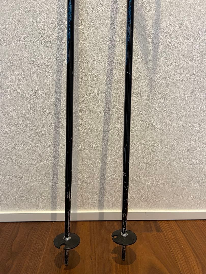 NISHIZAWA 子供用スキー板 120㎝　ストックセット ブラック ピンク