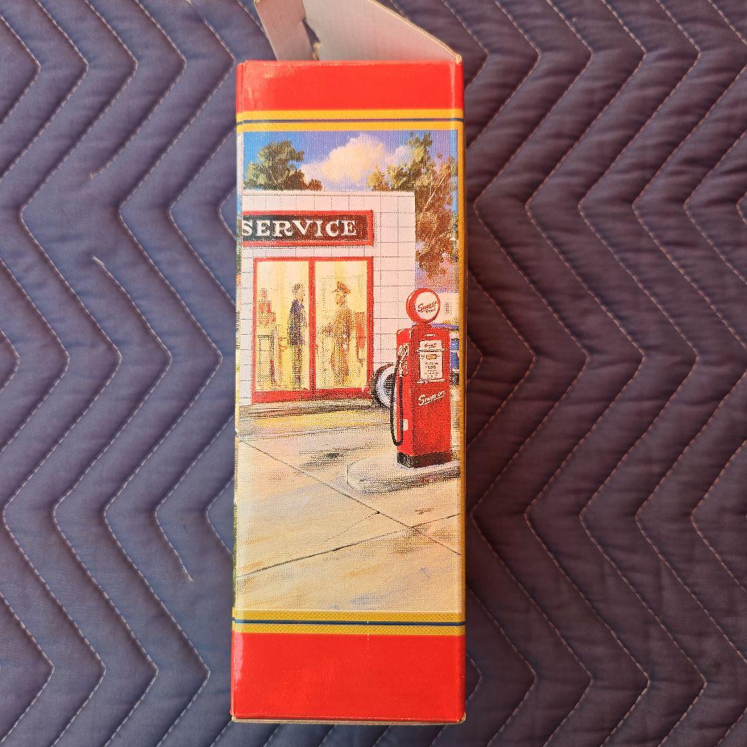 スナップオン ガスポンプ バンク 貯金箱 ジオラマ ミニチュア 1/12 RED