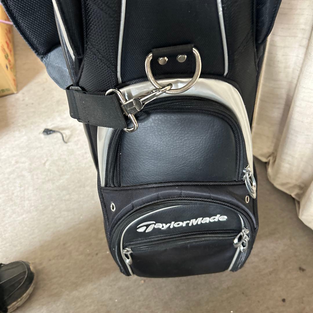 テーラーメイド　キャディバッグ　ゴルフバッグ　黒　TaylorMade
