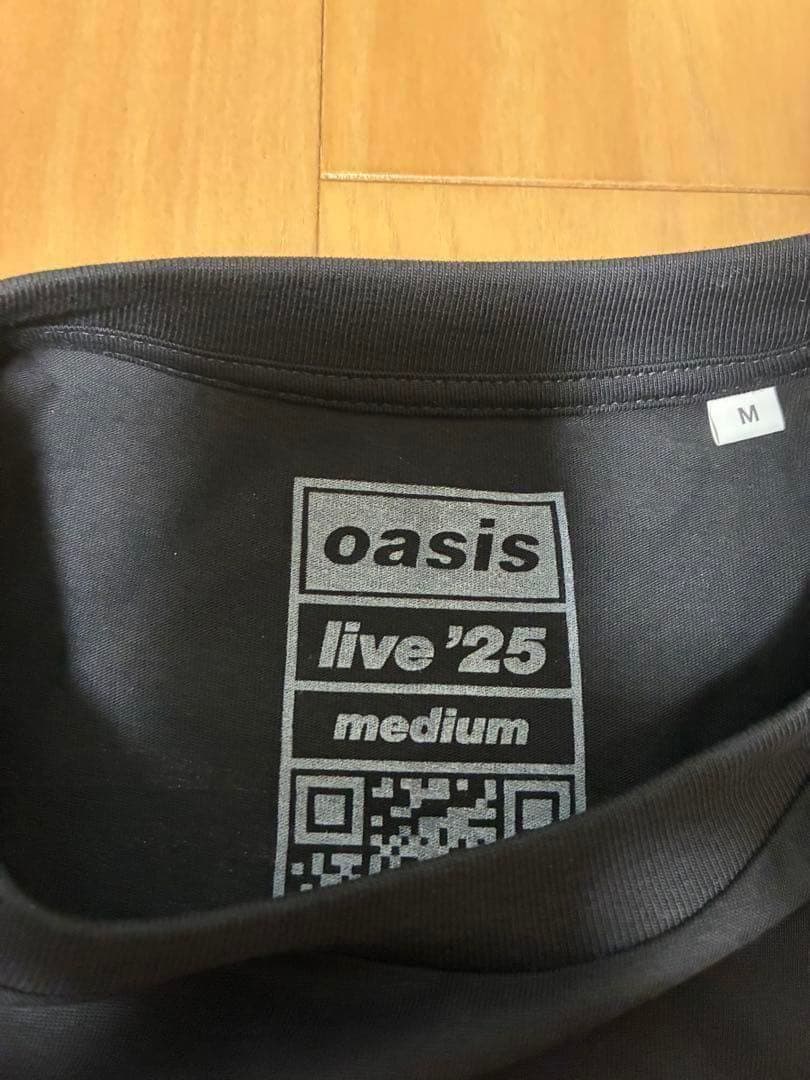 【現地購入】【正規品】oasis 再結成初日 カーディフ公演日付入りTシャツ