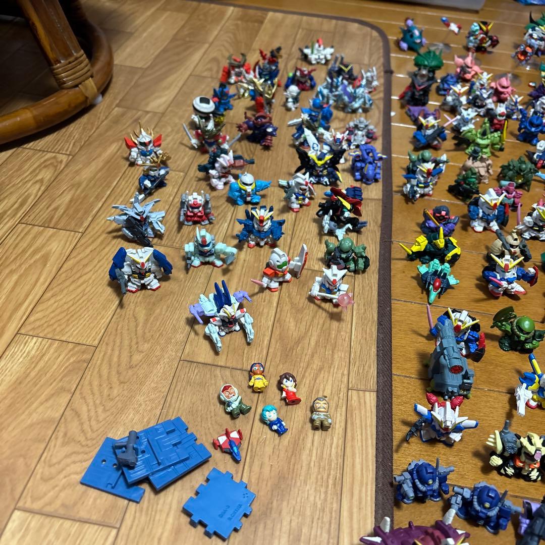 フィギュアセット ガンダムフルカラー　200体以上