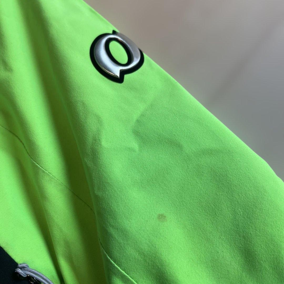 2017-2018 ONYONE スキーウェア 上下セット　ブラック/グリーン