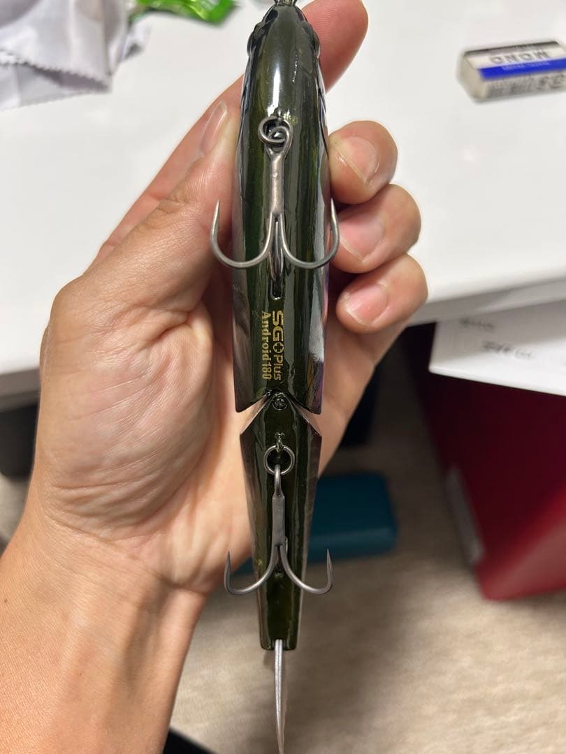 イマカツ　限定生産外貼り夜光貝SGプラスアンドロイド